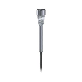 B.V. - LED Napelemes lámpa LED/0,006W/1,2V 29,7 cm króm 6500K IP44 B10201J9M kép