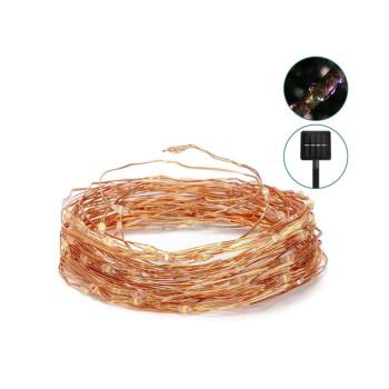 B.V. - LED Napelemes lánc LED/8 funkció 12m IP65 többszínű B10202H8M kép