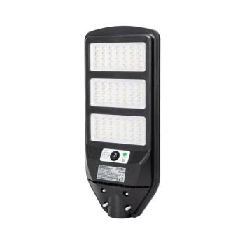 B.V. - LED napelemes utcai lámpa érzékelővel LED/150W/3,2V+ + távirányító B1020136H kép