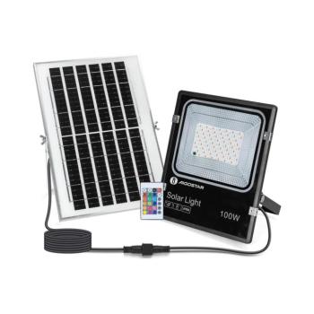 B.V. - LED RGB állítható szolár reflektor LED/100W/3,2V IP66 + DO B1020133F kép