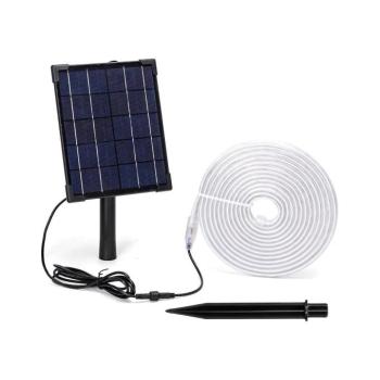 B.V. - LED RGB Dimmelhető napelemes szalag LED/5W/3,2V 5+2m IP65 + távirányító B10201NY9 kép