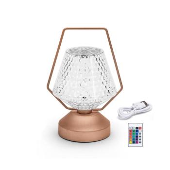 B.V. - LED RGB Dimmelhető újratölthető asztali lámpa LED/1W/5V 1800mAh 20 cm + távirányító B10311K8Q kép
