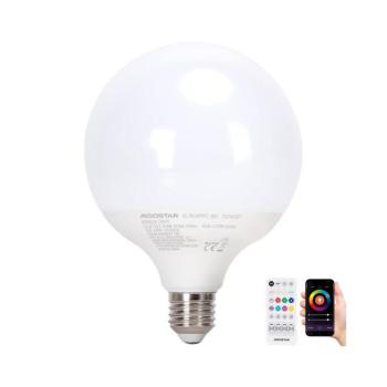 B.V. LED RGBW Dimmelhető izzó MESH G120 E27/4,9W/230V 2700-6500K + távirányító - S10301PA2 kép