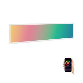 B.V. - LED RGBW fényerőszabályozható beépíthető mennyezeti panel MESH LED/36W/230V 120x30 cm S10304OM2 kép