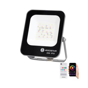 B.V. - LED RGBW Reflektor MESH LED/20W/230V 6500K IP65 + + távirányító S10302L7H kép