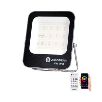 B.V. - LED RGBW Reflektor MESH LED/30W/230V 6500K IP65 + + távirányító S10302L7I kép