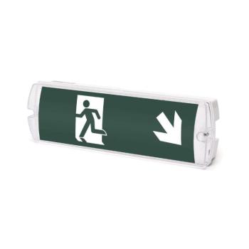 B.V. - LED Vészvilágítás EMERGENCY EXIT LED/4W/230V IP65 6500K 600mAh B10502Z0P kép