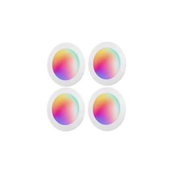 B.V. -SZETT 4xLED RGBW dimmelhető süllyesztett mennyezeti lámpa MESH LED/18W/230V 2700K-6500K 8433325362843 kép