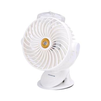 B.V. - Újratölthető asztali látor klipsszel 2W/5V 2400mAh USB fehér B301013KR kép