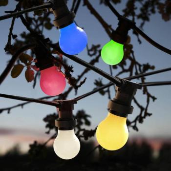 B22 0,8W LED lámpa, sárga kép