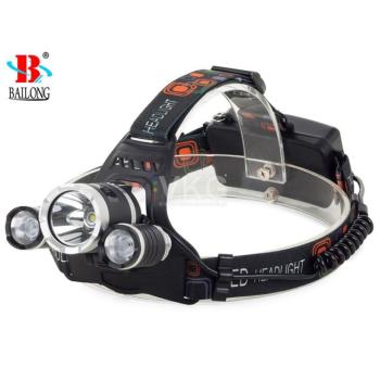 Bailong LED fejlámpa (CREE XM-L T6 2 X XPE RJ-3000) kép