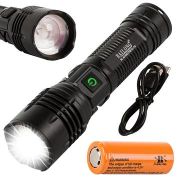 Bailong LED PM10-TG zseblámpa kép
