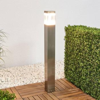 Lindby LED ösvény világítás Baily, magasság 80 cm, rozsdamentes acél, IP44 kép