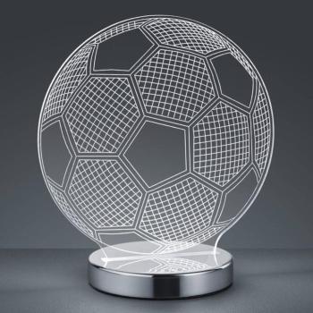 Ball 3D hologram asztali lámpa - vált. fényszín kép