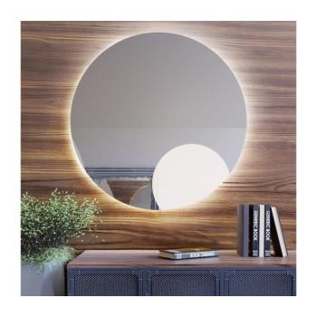 Baltica Design - LED fürdőszobai tükör beépített világítással BRIGHT 15W/230V 4500K átm. 90 cm IP65 Bright No edges 90 neutral kép