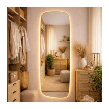 Baltica Design- LED tükör háttérvilágítással STONE CALM LED/15W/230V 2700K 155x50 cm IP65 5904107933207 kép