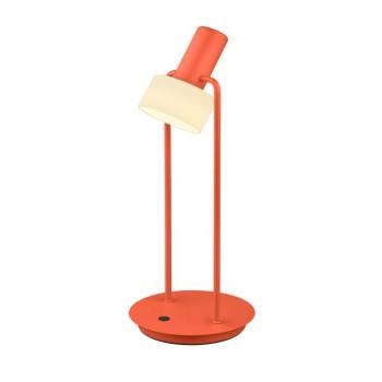 Banji LED asztali világítás, narancssárga, magasság 37 cm, gombos kép