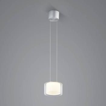 BANKAMP Grand Clear LED-es függőlámpa, 1fl, Ø 20 cm kép