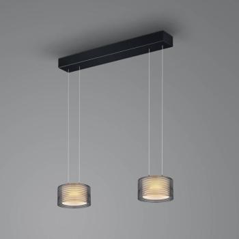 BANKAMP Grand Groove LED-es függőlámpa, kétlámpás változatban kép