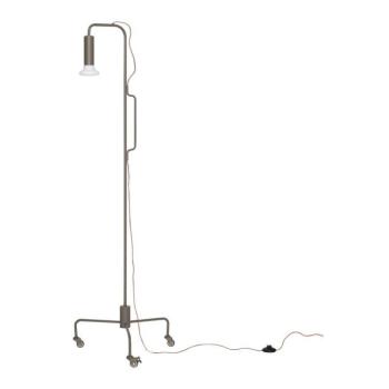 Barna állólámpa (magasság 154 cm) Ido – Hübsch kép