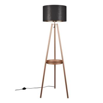 Barna állólámpa polccal (magasság 152 cm) Colette – Reality kép