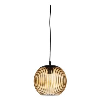 Barna üveg LED függőlámpa ø 23 cm Sybia – Bloomingville kép