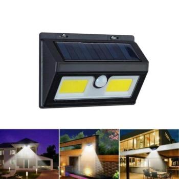 BB COB LED napelemes mozgásérzékelős kültéri lámpa (BBL)(BBV) kép
