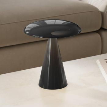 Beacon LED tölthető asztali világítás, Kinoko, fényes fekete, 27 cm, CCT kép