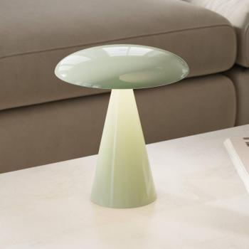 Beacon LED tölthető asztali világítás, Kinoko, fényes zöld, 27 cm, CCT kép