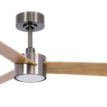 Beacon mennyezeti ventilátor lámpával Climate IV nikkel/teak, csendes kép