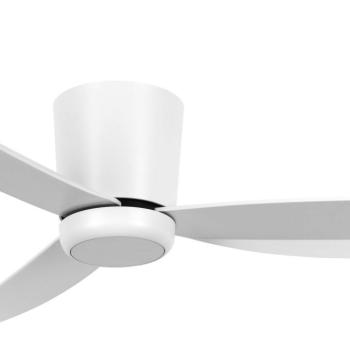 Beacon mennyezeti ventilátor világítással, fehér, 137 cm, csendes kép