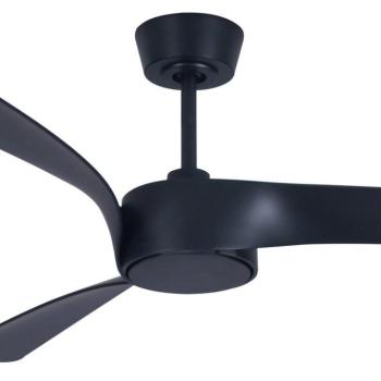 Beacon mennyezeti ventilátor világítással Line fekete 132 cm csendes kép
