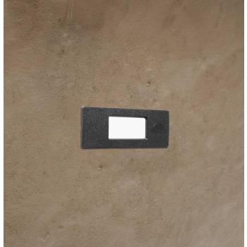 Beépített lámpatest Nina IP55 fekete/opál 15 cm R7S CCT műgyanta 15 cm R7S kép