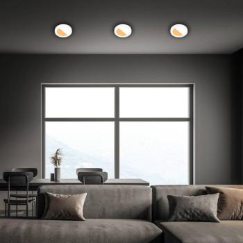 Beépített LED-es lámpa 7609 3,000K/4,000K Ø 14 cm kép