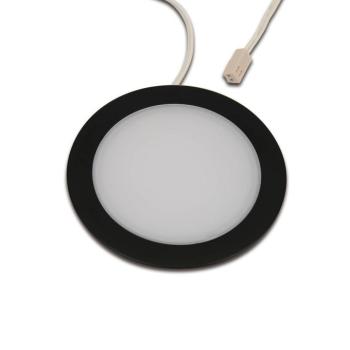 Beépített LED-es öblös lámpa FAR 68, fekete, 4W, 3000K