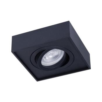 Beépíthető spotlámpa NUSA 1xGU5,3/MR16/50W/12V szögletes fekete ML0046 kép