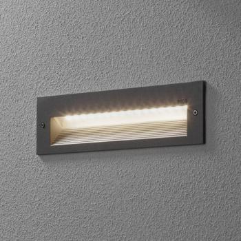 BEGA 33054 LED fali beépíthető 3 000K ezüst 26 cm kép