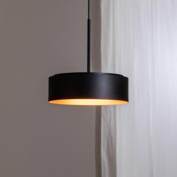 BEGA LED-es függőlámpa Studio Line Ø 36 cm fekete-réz DALI kép