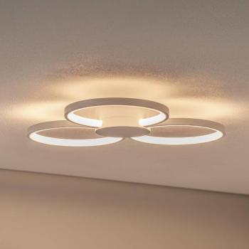 BEGA LED mennyezeti lámpa 51299.1, bársonyos fehér, fém, DALI kép