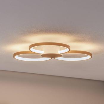 BEGA LED mennyezeti lámpa 51299.4, bársony sárgaréz, fém, DALI kép