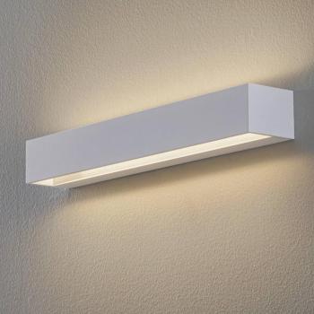BEGA Studio Line fali lámpa széles fehér/alu 50cm kép