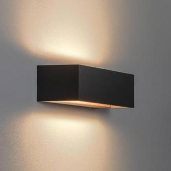 BEGA Studio Line LED-es fali lámpa, fekete, fém, 30 cm kép