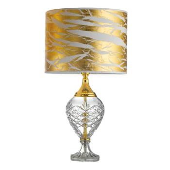Belle Epoque asztali lámpa, 59 cm arany kép