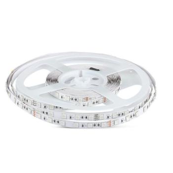 Beltéri LED szalag, 10 w, 4000K, természetes fehér, 830 lm/m, 24V, 120°, CRI>80, V-TAC, 212459 kép