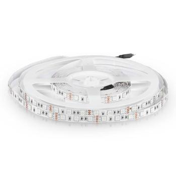 Beltéri LED szalag, 11 w, sárga, 900 lm/m, 12V, 120°, CRI>80, V-TAC, 212156 kép