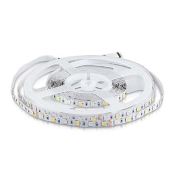 Beltéri LED szalag, 8 w, 6400K, hideg fehér, 357 lm/m, 12V, 120°, CRI>80, V-TAC, 212159 kép