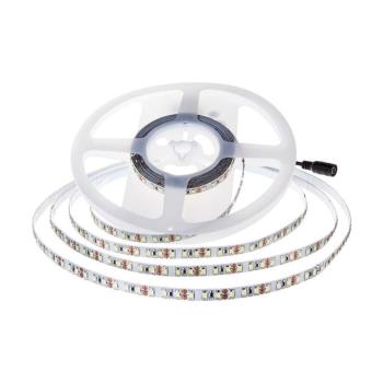 Beltéri LED szalag, 8 w, 6500K, hideg fehér, 1100 lm/m, 24V, 120°, CRI>80, V-TAC, 212595 kép