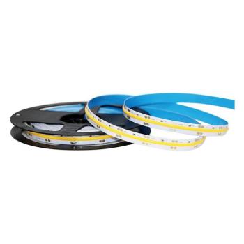 Beltéri LED szalag COB, 10w, 6500K, hideg fehér, 950 lm/m, 24V, 120°, CRI>80, V-TAC, 212654 kép