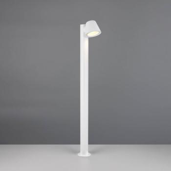 Beni ösvény lámpa, matt fehér, magasság 100 cm, fém kép