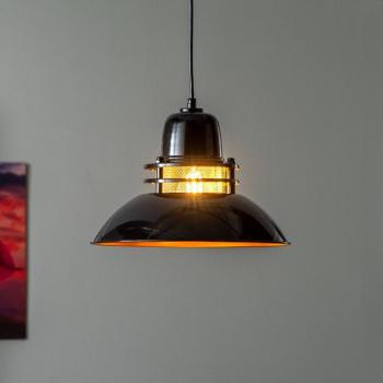 Berceste 226-S függőlámpa Ø34cm fekete/arany kép